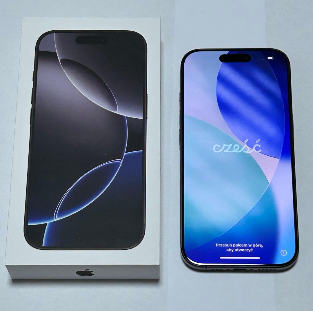 【美品】iPhone 16 Pro 256GB SIMフリー バッテリー91%