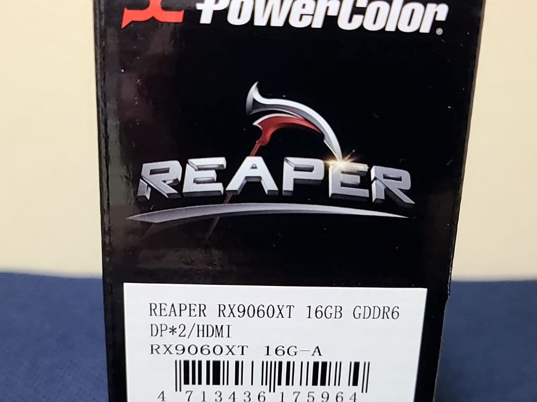 RADEON RX 9060XT 16GB POWERCOLOR 動作確認のみ