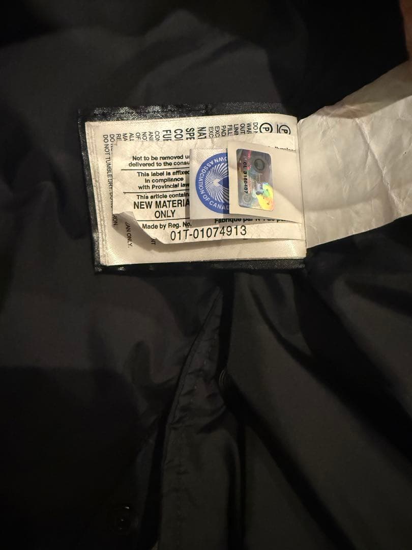   ネイビー　ダウンジャケット　マッケンジー