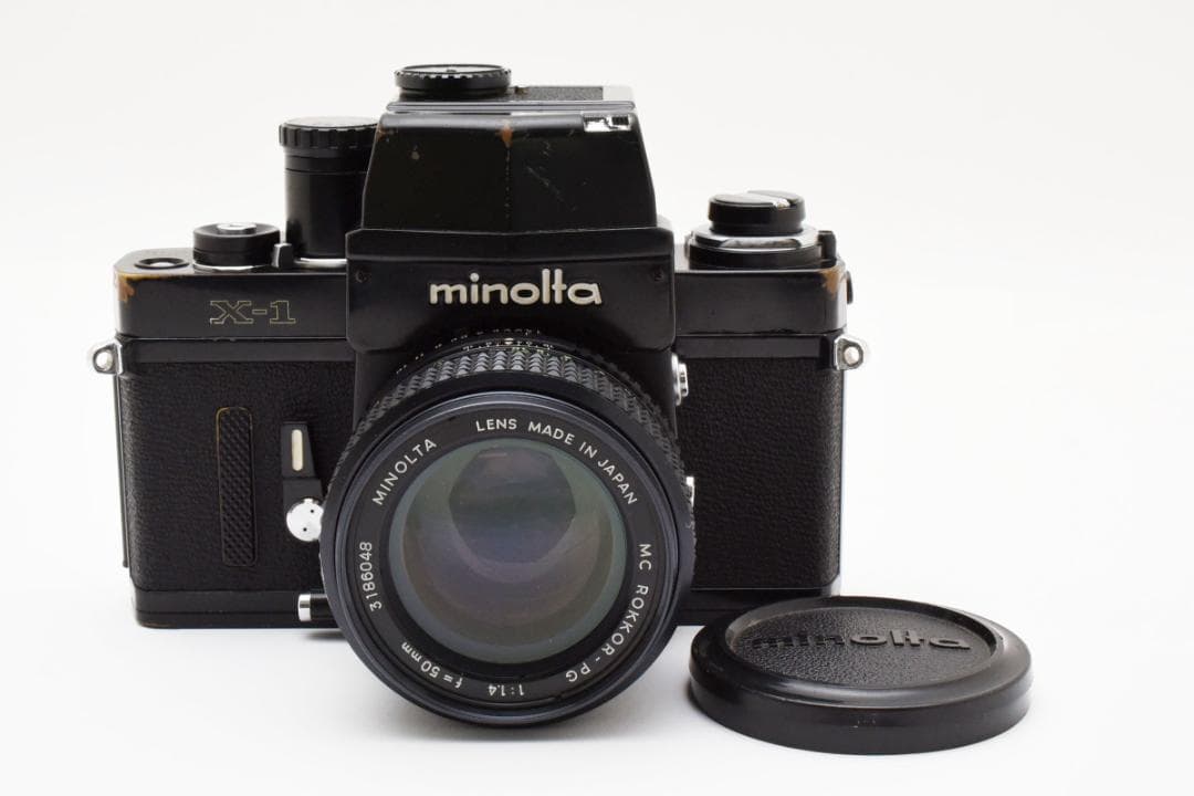 フィルムカメラ Minolta X-1 + MC ROKKOR PG 50mm F1.4