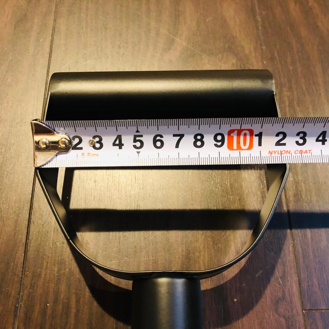 ★ジムニー他車 ステンレススコップ マットブラック仕上・専用ブラケット2個付属★