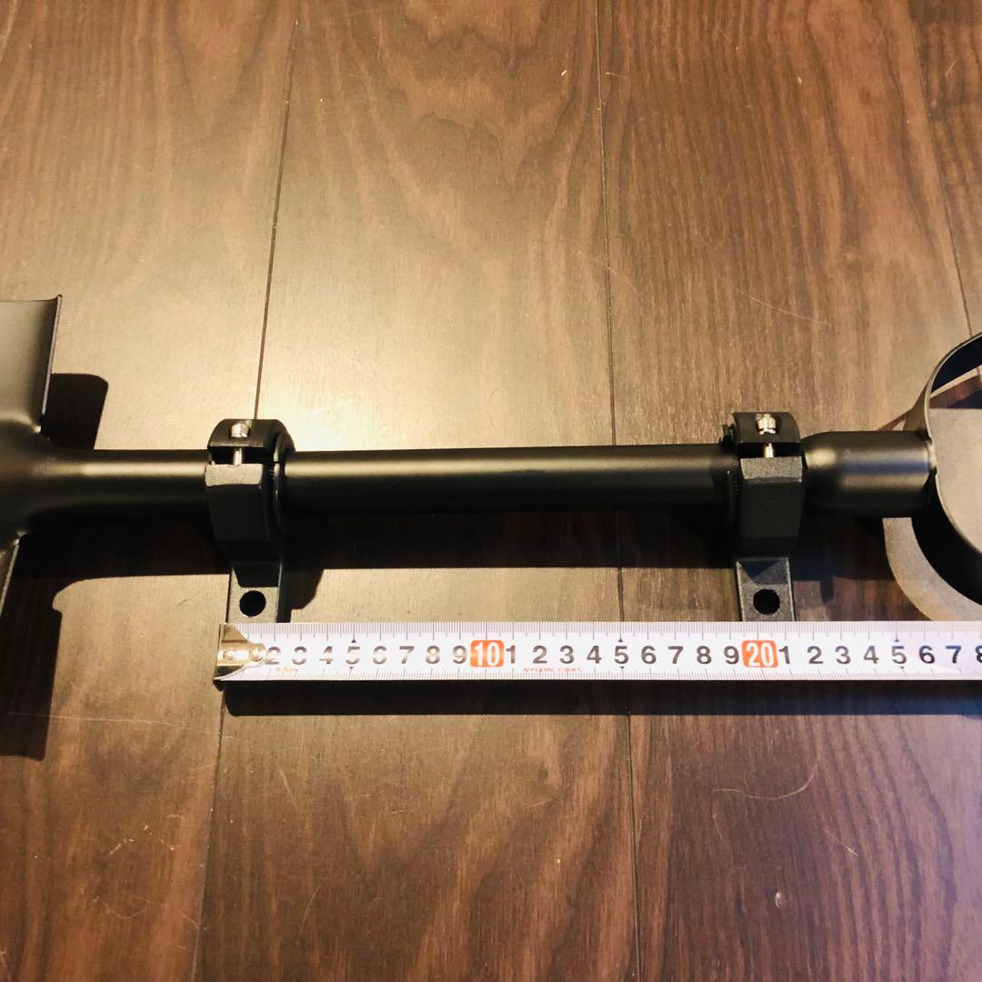 ★ジムニー他車 ステンレススコップ マットブラック仕上・専用ブラケット2個付属★