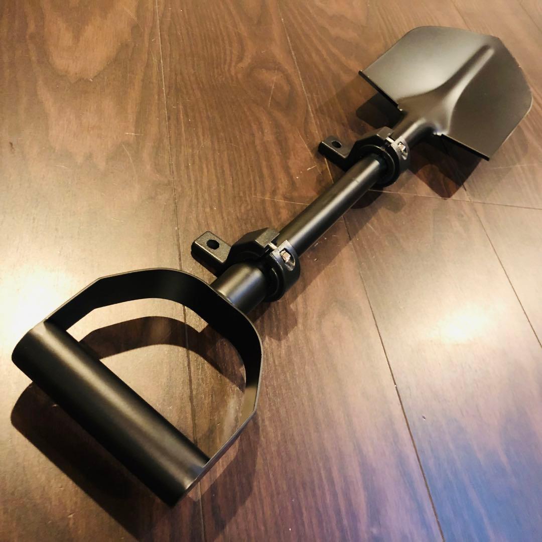 ★ジムニー他車 ステンレススコップ マットブラック仕上・専用ブラケット2個付属★