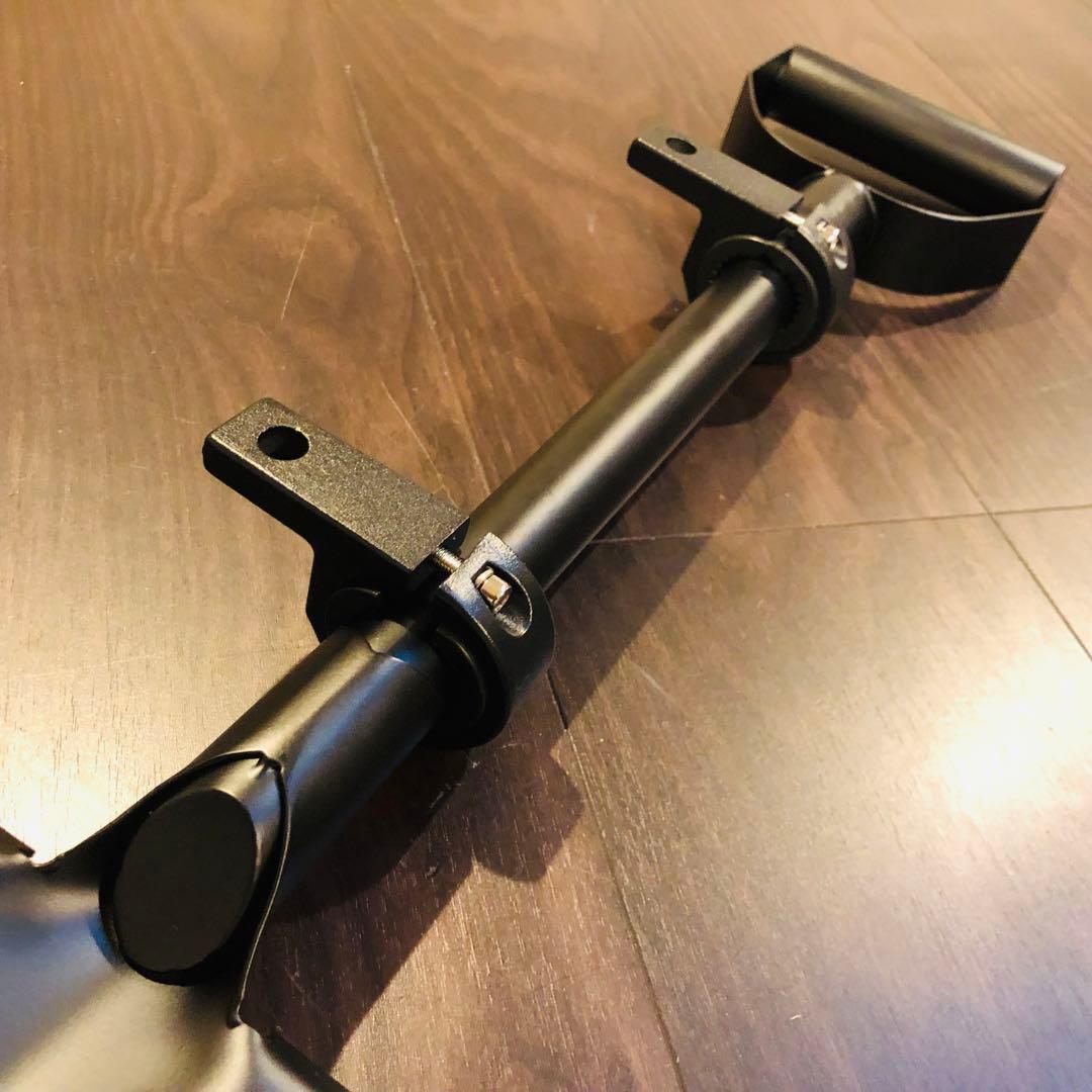 ★ジムニー他車 ステンレススコップ マットブラック仕上・専用ブラケット2個付属★