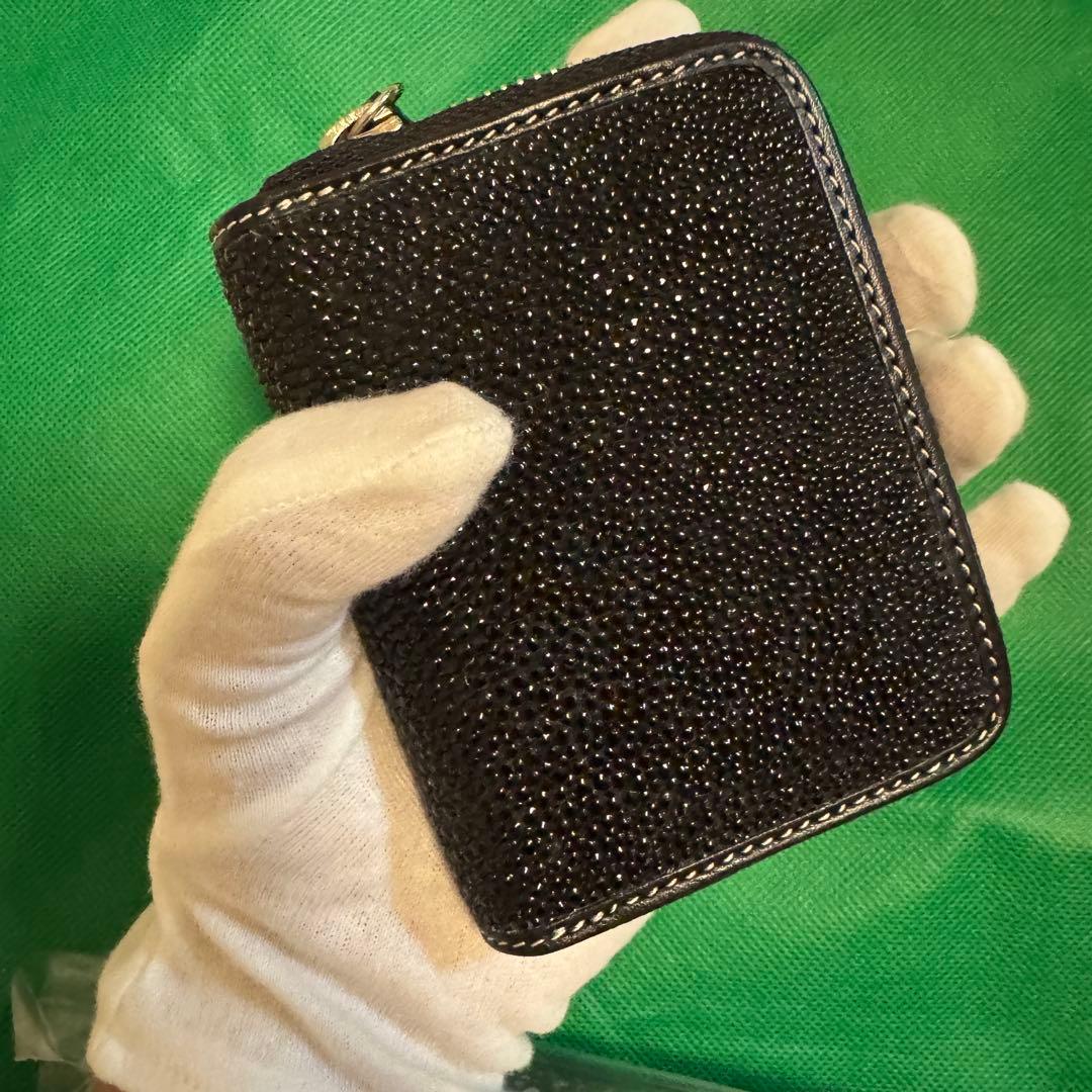 スティングレイ ミニ財布 ガルーシャ 小銭入れ 黒
