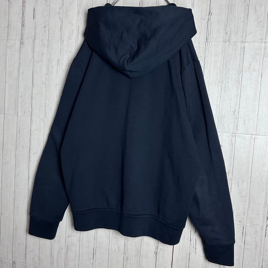 【最高デザイン】モンクレール ジップアップパーカー 刺繍ロゴ 即完売モデル