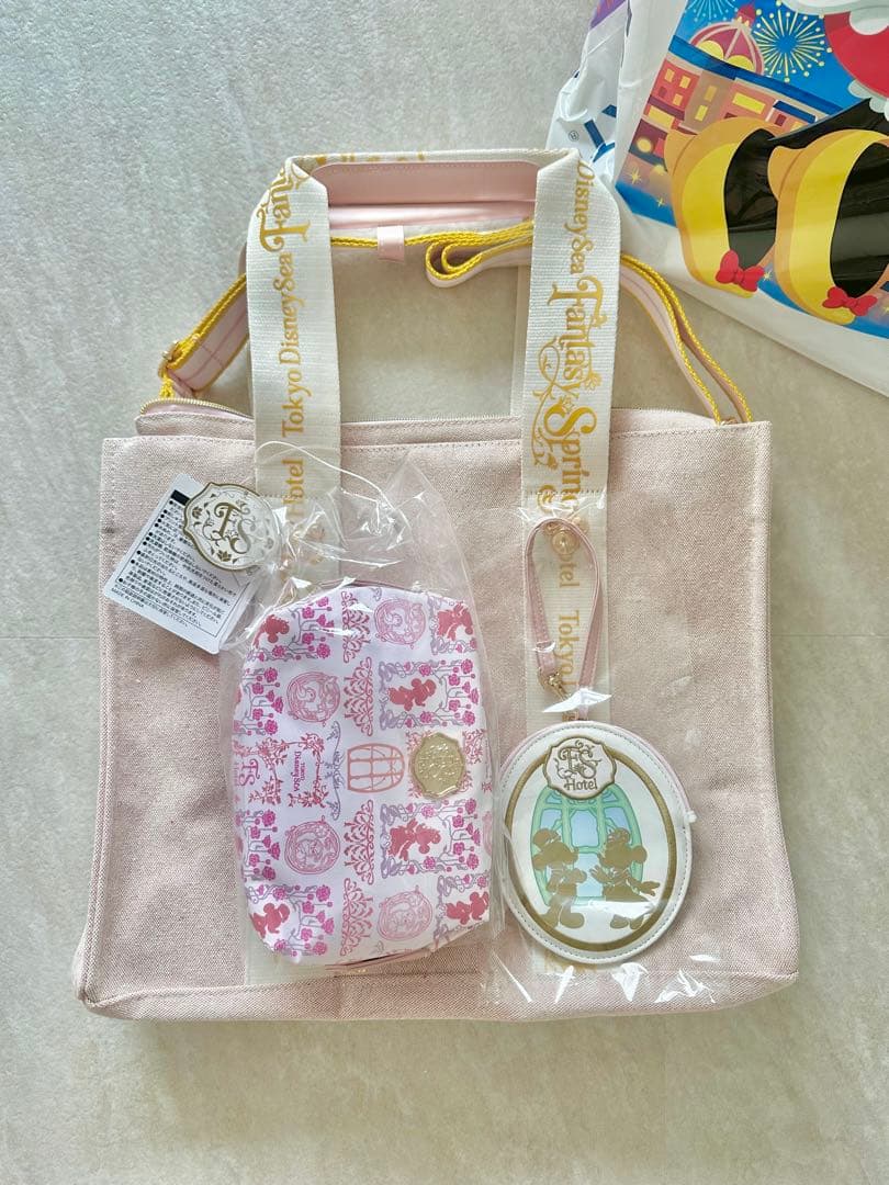 ファンタジースプリングスホテル 宿泊者限定トートバッグ おまけ付き