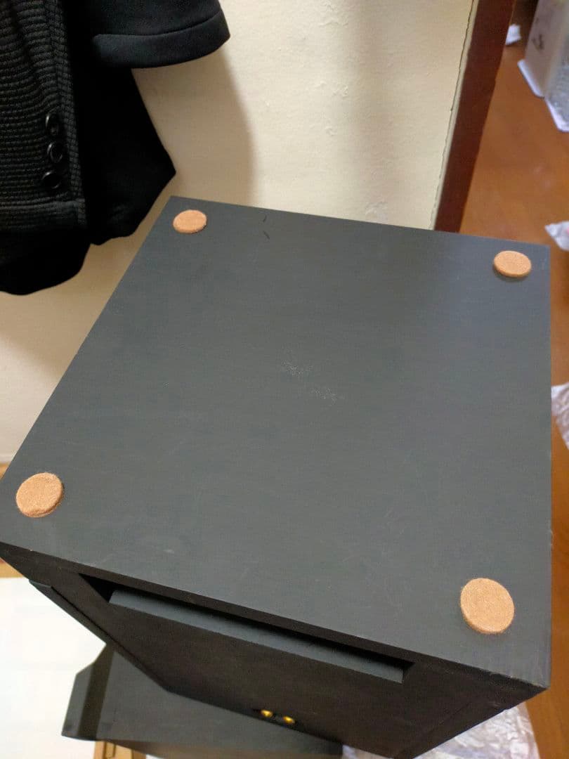 自作スピーカー 音響レンズ 底面ウーファー