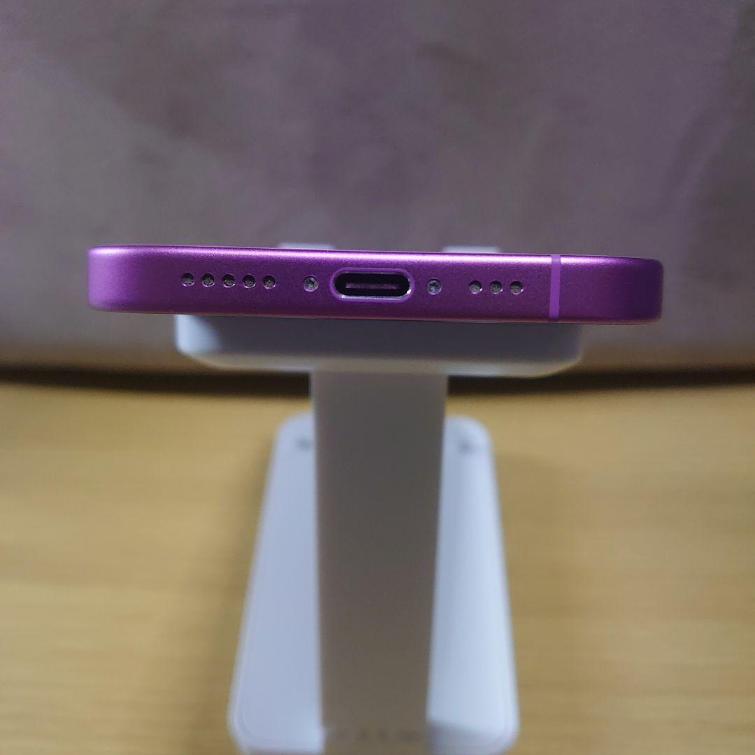 【美品】 Apple iPhone 16 128GB ピンク MYDDT3J/A