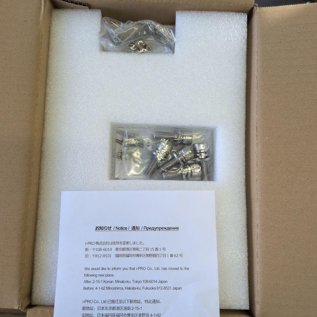 i-PRO コーナー取付金具　新品&未使用品！