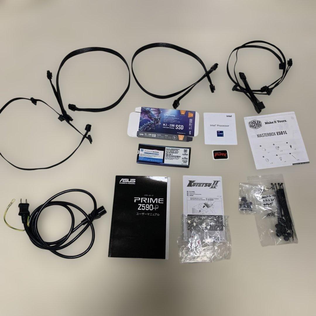 ディスクトップPC (Core i7-1700 PRIME Z590-P]