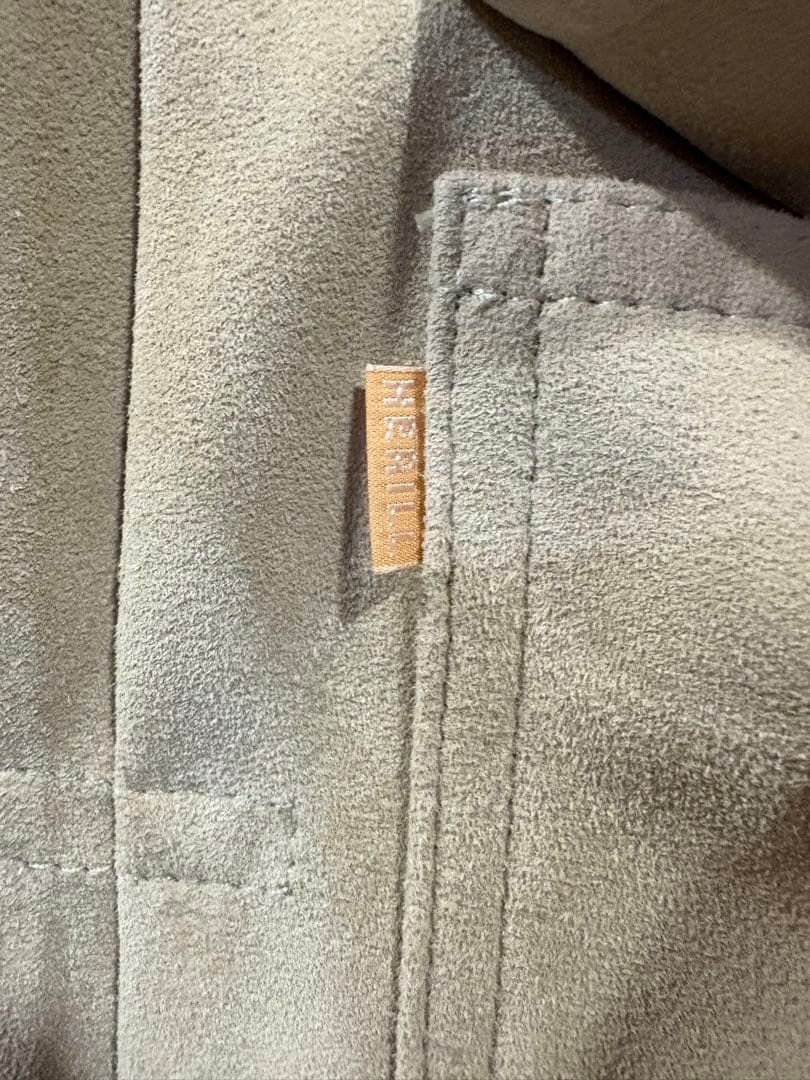 HERILL Lamb suede Jacket ヘリル　美品　25SS