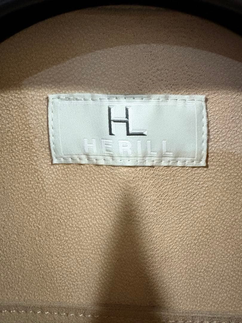 HERILL Lamb suede Jacket ヘリル　美品　25SS