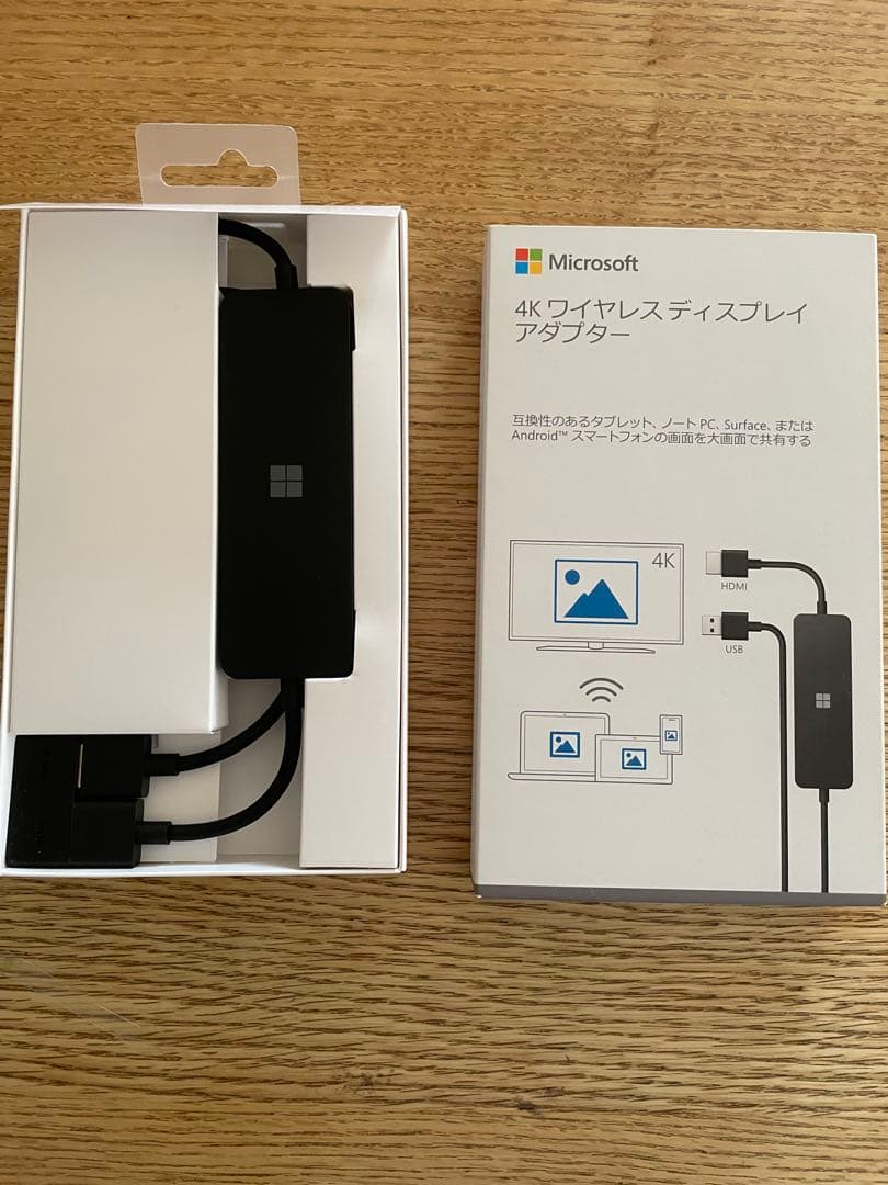 【新品・未使用品】Microsoft 4K ワイヤレスディスプレイアダプター