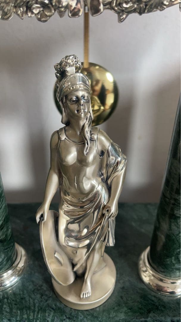 ORP828V イタリア製置時計 グリーンマーブル