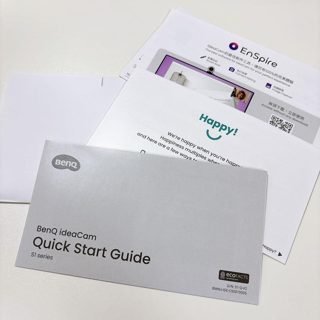 BenQ ideaCam S1 Plus　手元実演　Webカメラ