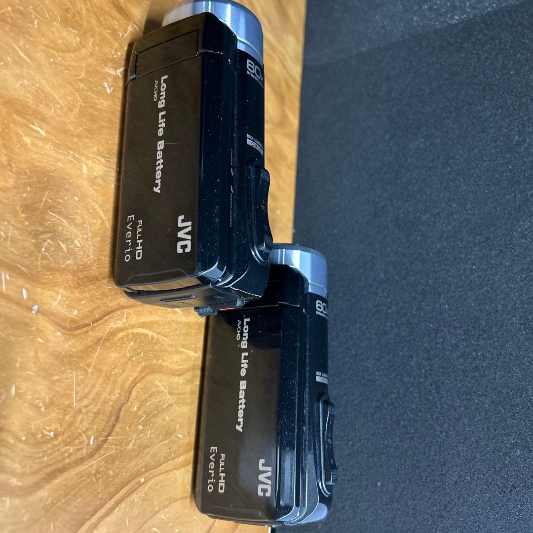 JVCケンウッド GZ-F117-B ビデオカメラ　2台セット