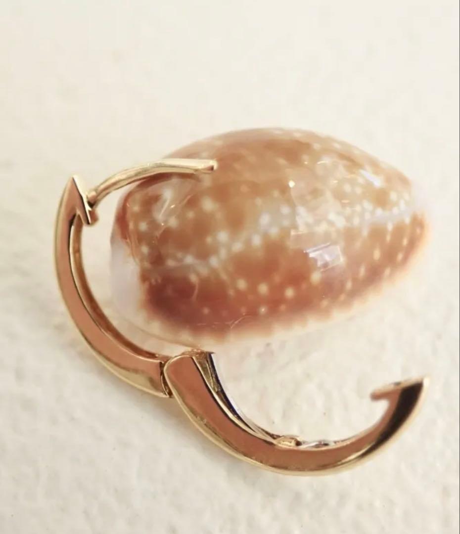 【超美品】18K ミニフープピアス