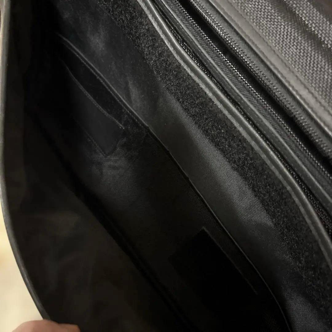 コーチold coachブラックレザービジネスバッグ　40×29×10 大きめ