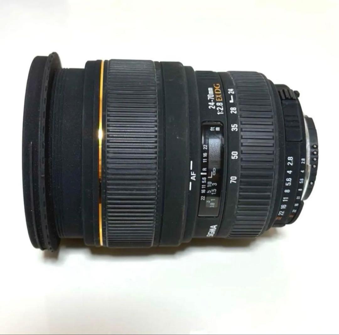 レンズ(ズーム) SIGMA 24-70mm F2.8 EX DG Nikon