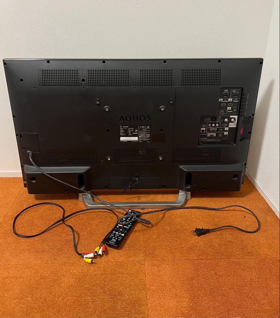 シャープ40インチAQUOS液晶テレビYouTube視聴可能