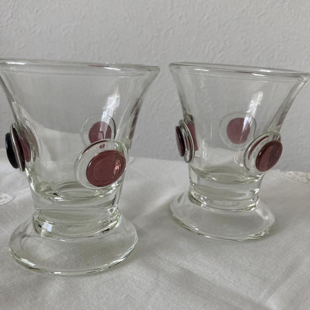 舩木倭帆　二重丸プラント盃　ぐい呑み　ショットグラス 2個セット 【新品未使用】