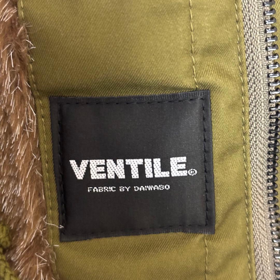 美品　BRITISH GREEN デッキジャケット　オリーブジャケット