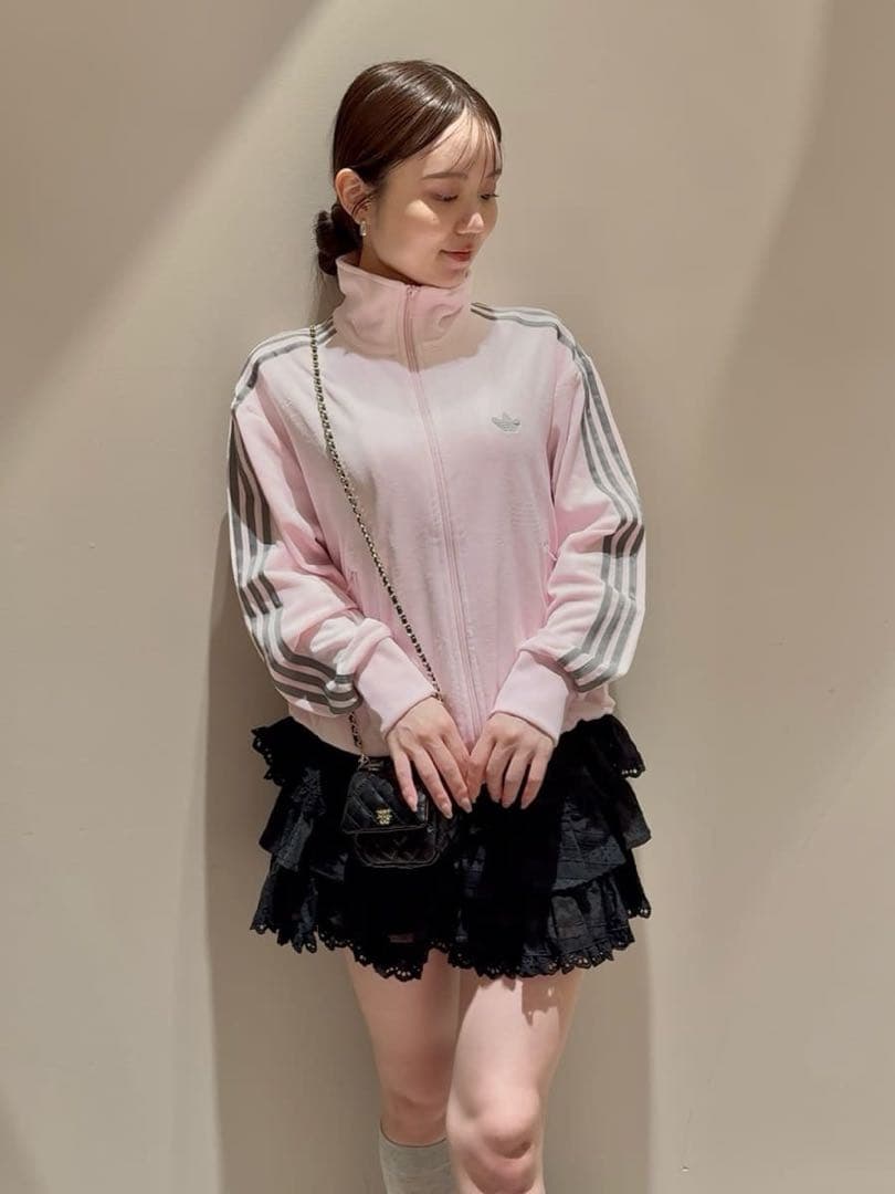 snidel 【adidas Originals】トラックジャケットベロア