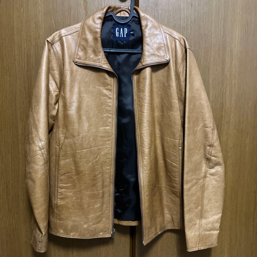 OLD GAP 牛革ブラウンジャケット