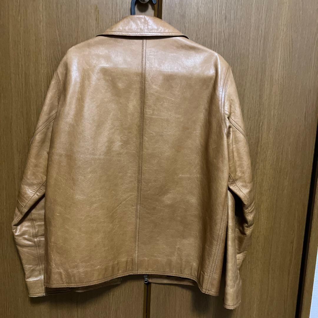 OLD GAP 牛革ブラウンジャケット