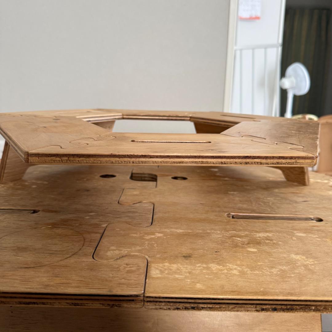 The Arth ヘキサテーブルセット woodenfiretable 旧ロゴ