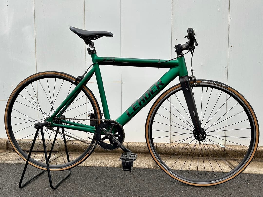 【送料込み】LEADER BIKE 721 グリーン サイズM