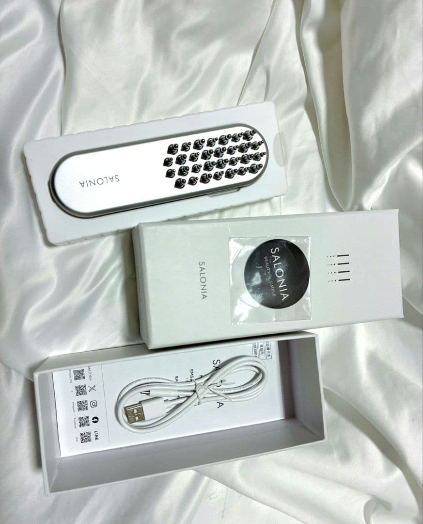 【SALONIA】 サロニア EMS リフトブラシ 電気ブラシ 美顔器