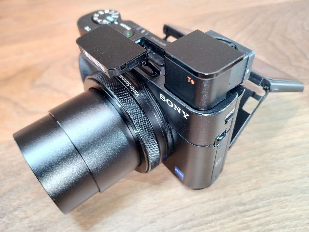 ぐ*ち様 【純正電池計2個+純正グリップ付】SONY DSC-RX100M5 取