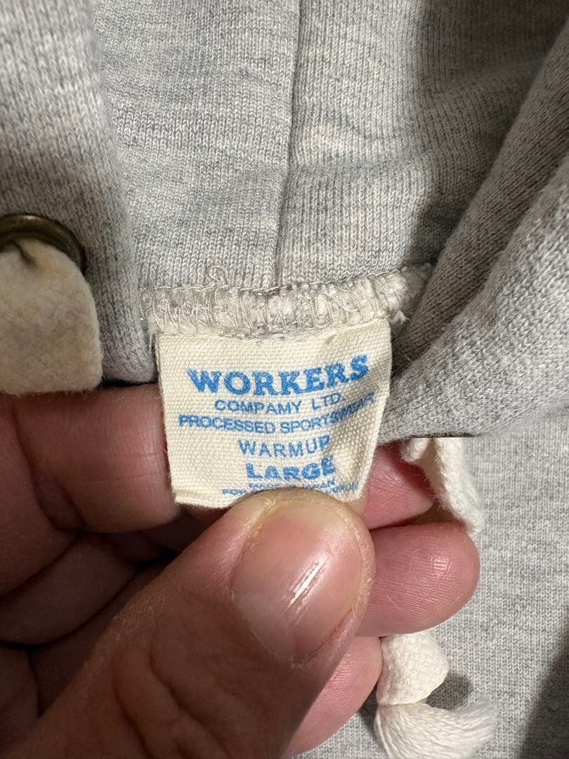 Workers Heavy Sweat Hoody （L）