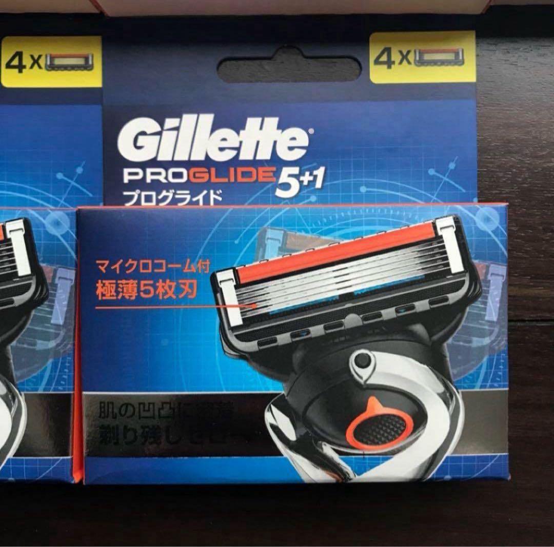 Gillette PROGLIDE 5+1 替刃4個入　10個セット。