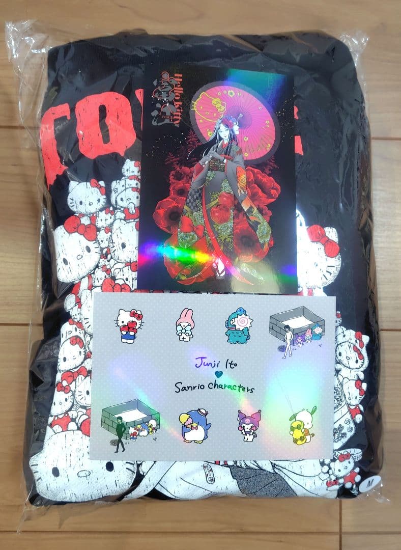 【新品】【ポストカード２枚つき】ギャル富江 キティ パーカー Mサイズ