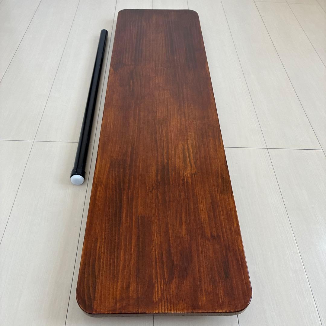 ハイエース　後部座席用木製テーブル（セカンドテーブル）