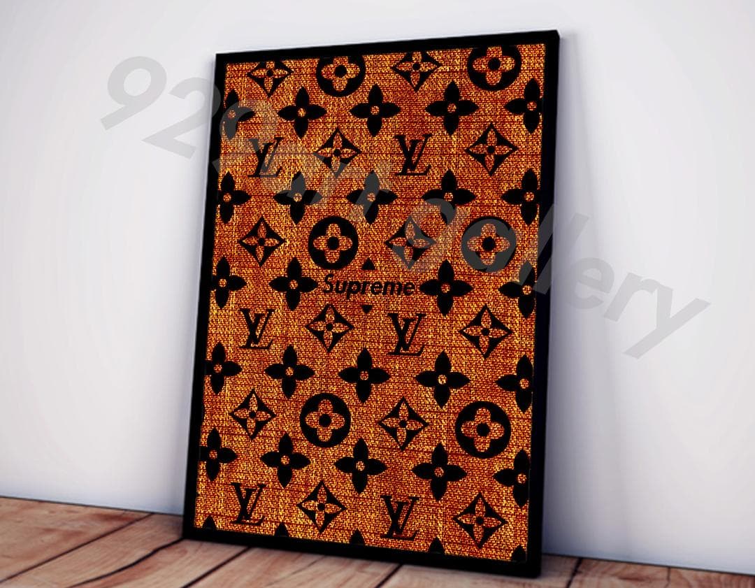 LOUIS VUITTON type☆オマージュアートインテリアポスター＃51