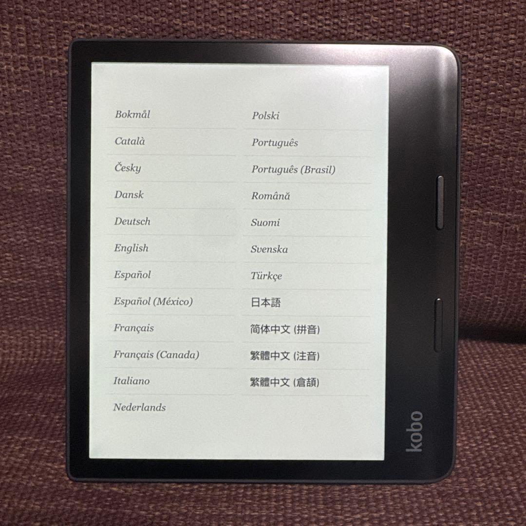 【本体美品】Rakuten Kobo Sage 電子書籍リーダー カバー付き