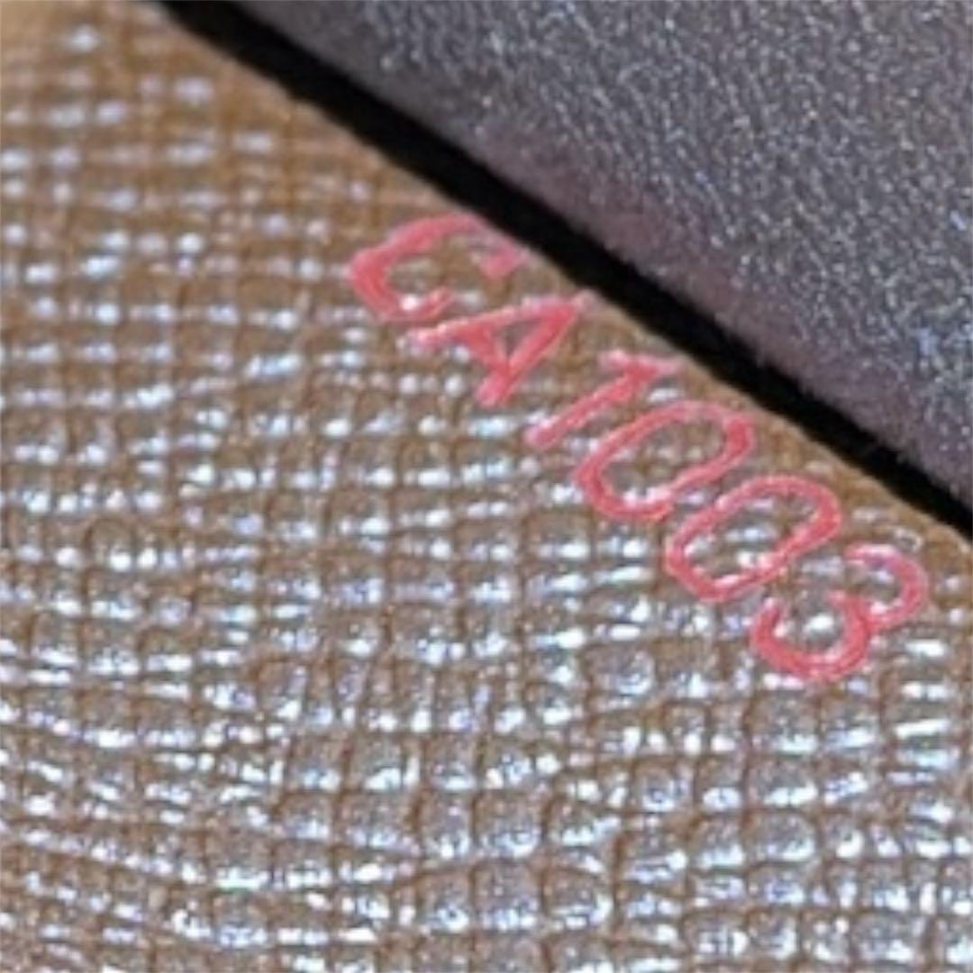 【美品】LOUIS VUITTON ダミエ レザー カードケース ユニセックス