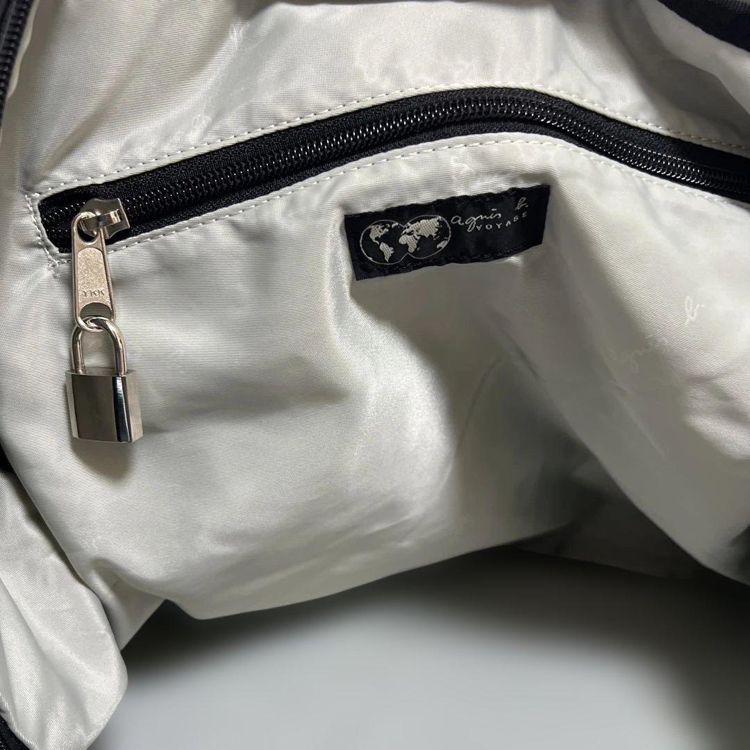 agnes b. voyage アニエスベー 2way ボストンバック　値下げ！