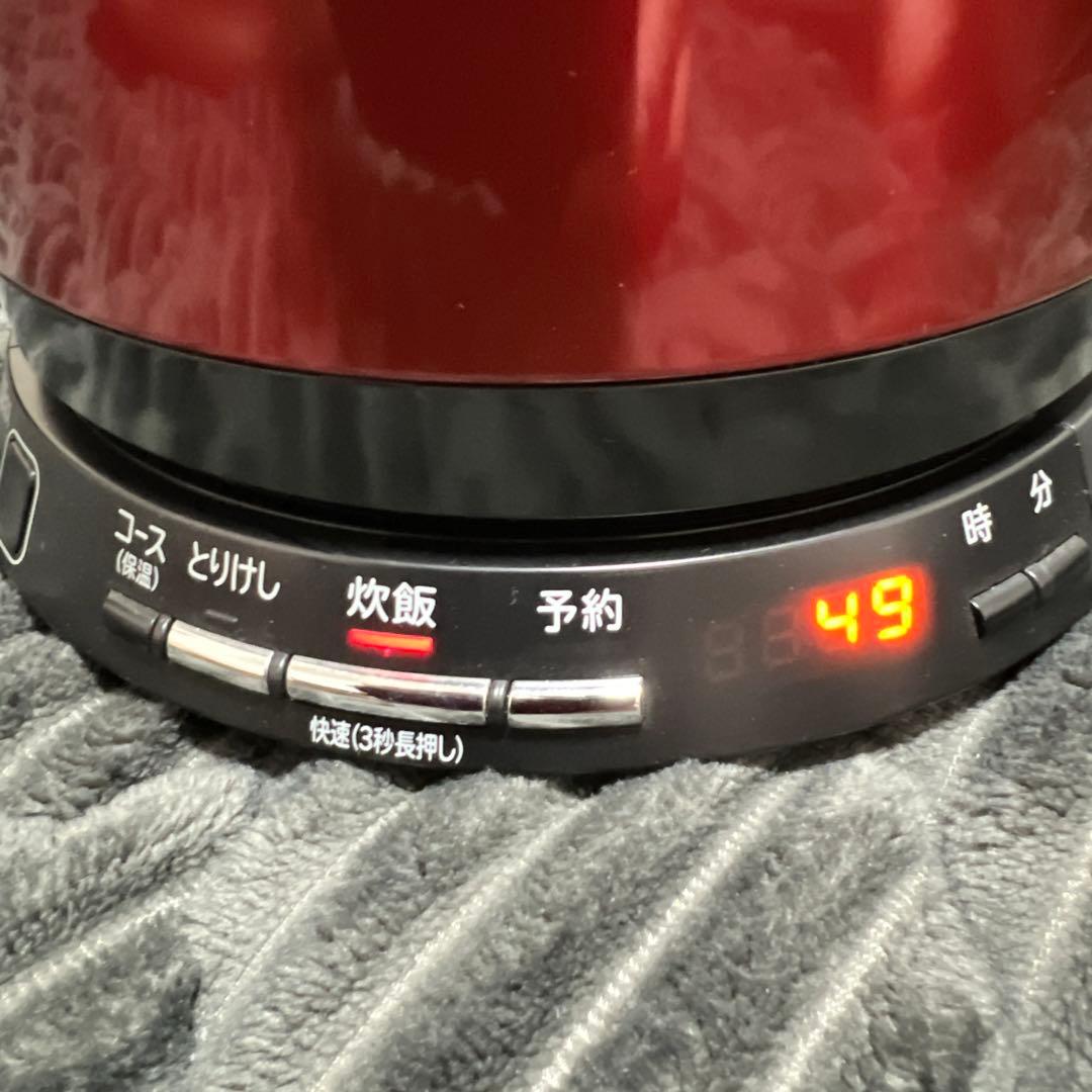 【美品】日立 IH炊飯器 おひつ御前 RZ-WS2M メラリックレッド