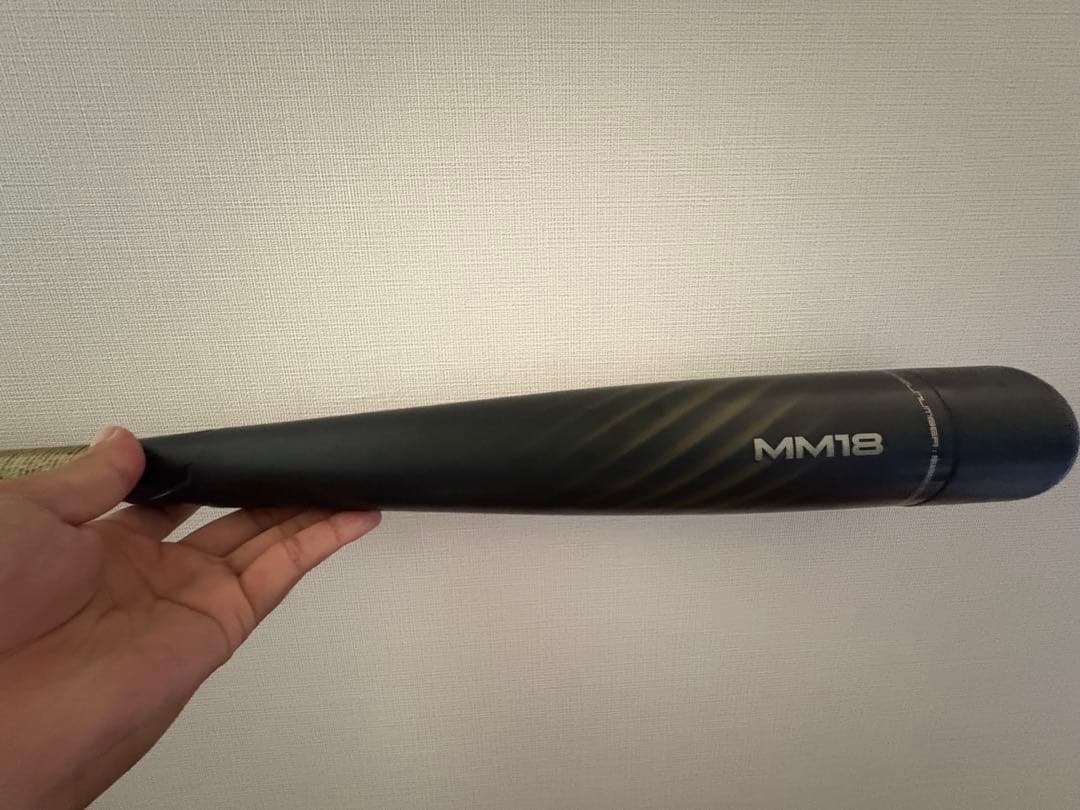 MM18 軟式バット 黒/金　ミドルバランス※値下げ最終日