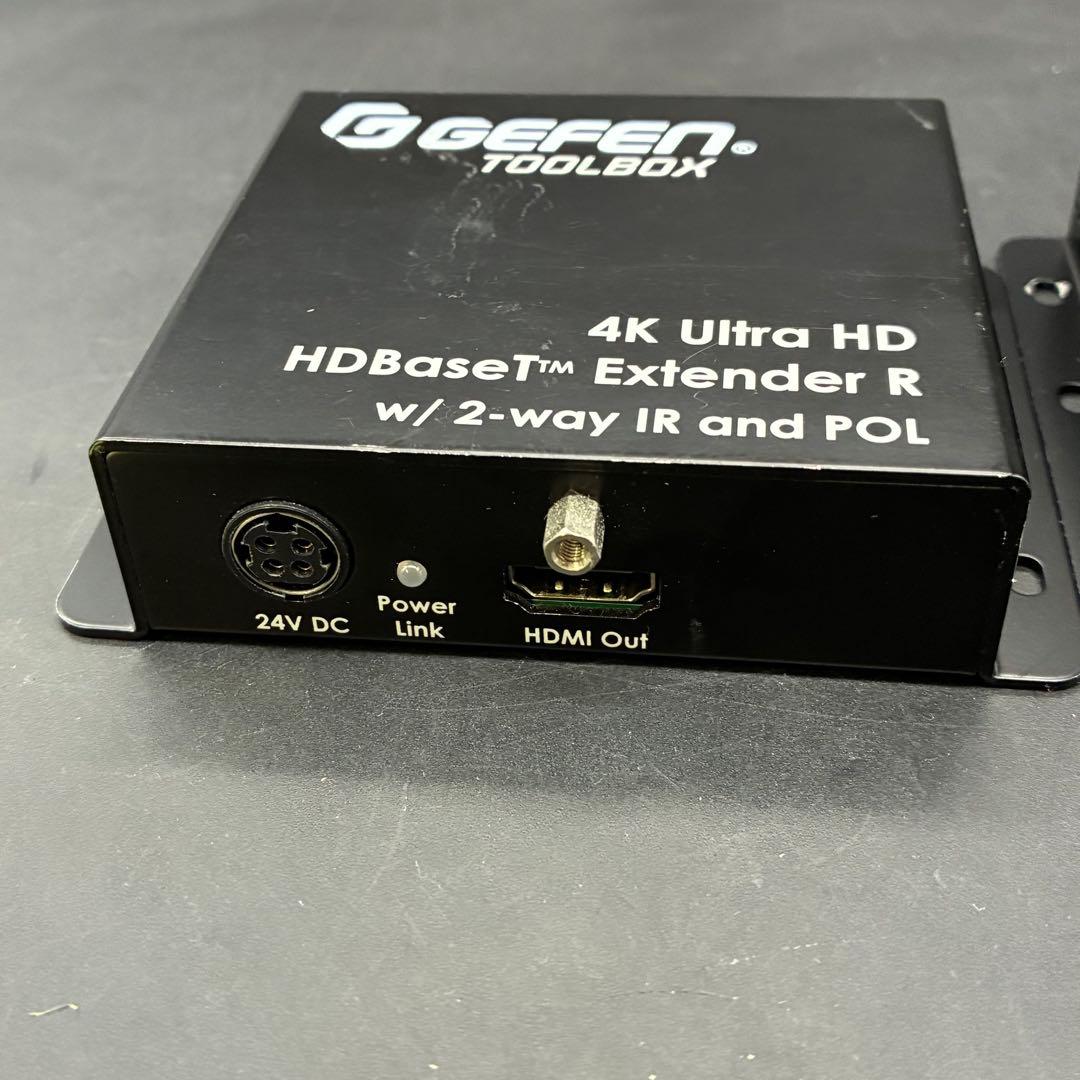 【通電確認済み】GEFEN 4K UHD HDBaseT HDMI 延長器