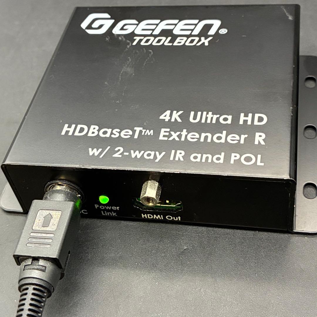 【通電確認済み】GEFEN 4K UHD HDBaseT HDMI 延長器