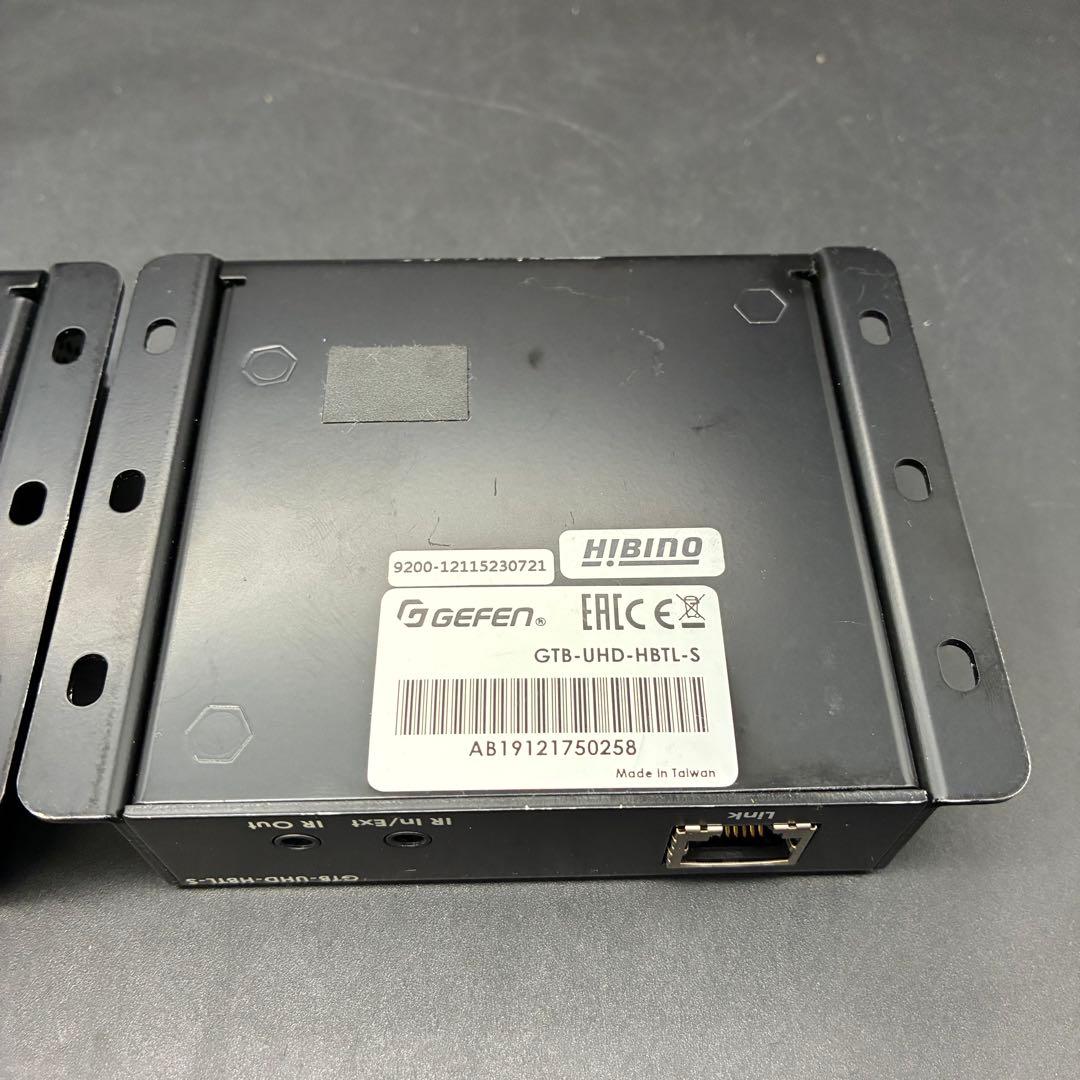 【通電確認済み】GEFEN 4K UHD HDBaseT HDMI 延長器