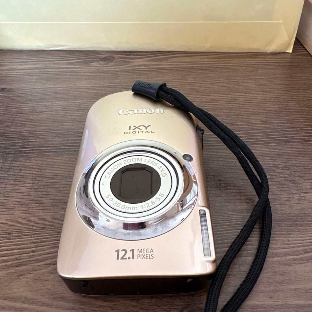 Canon IXY Digital 12.1メガピクセル ゴールド（箱説明書付）