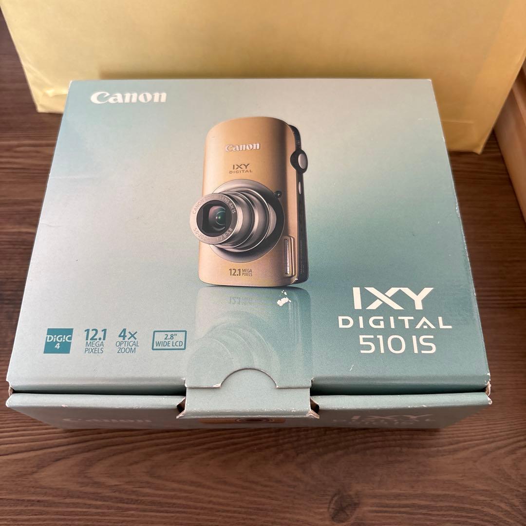 Canon IXY Digital 12.1メガピクセル ゴールド（箱説明書付）