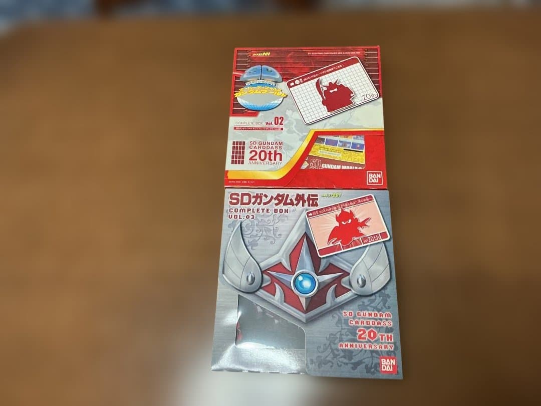 開封済 ガンダムワールドvol.2 ガンダム外伝vol.3 コンプリートBOX